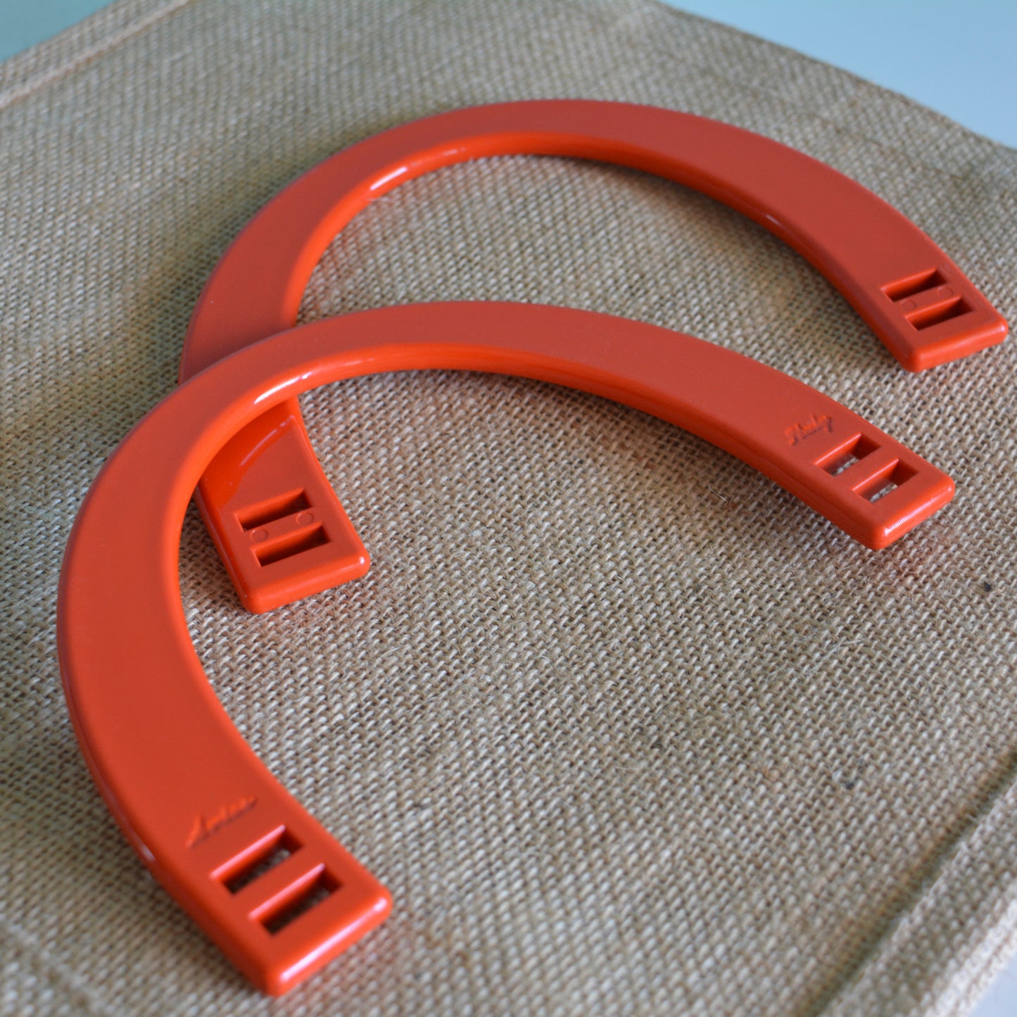 MANICI A MEZZALUNA arancio (cm 16 x 11,5)