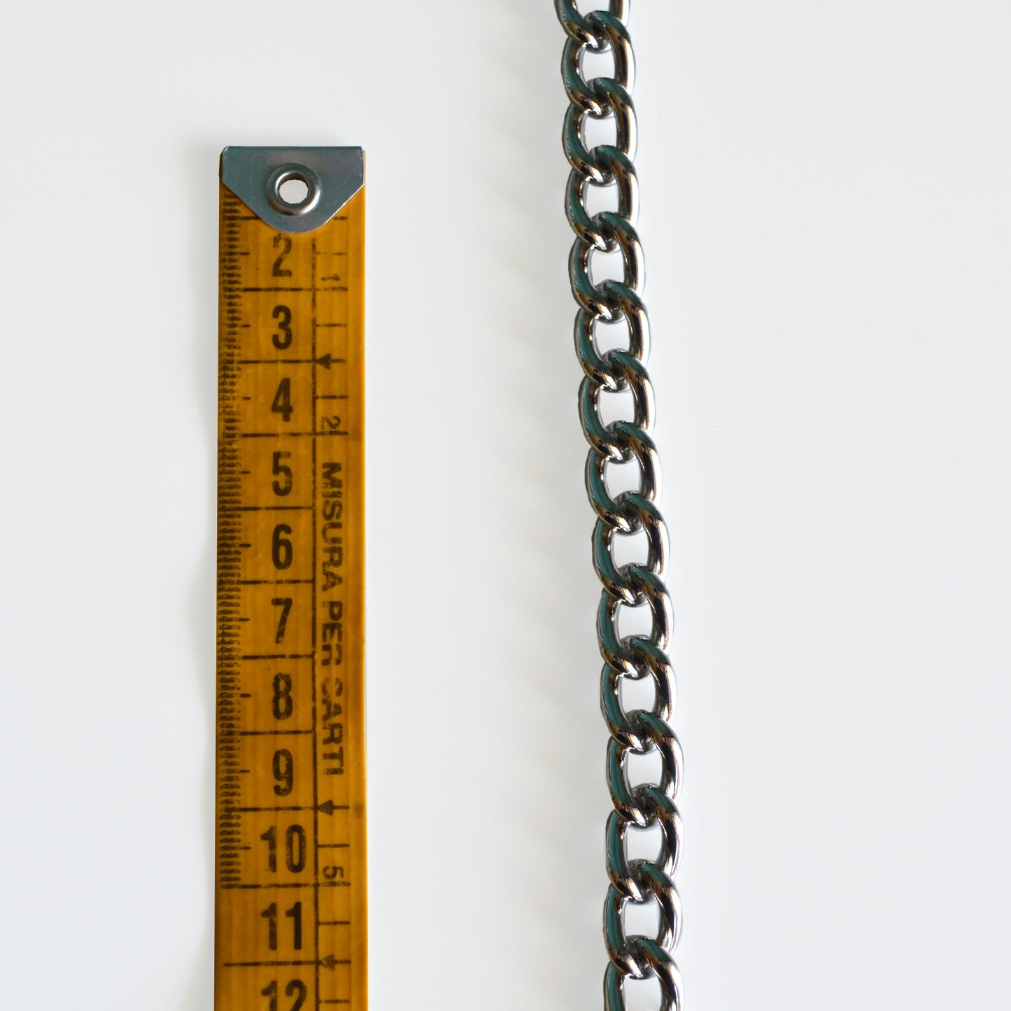 CATENA DIAMANTATA argentata