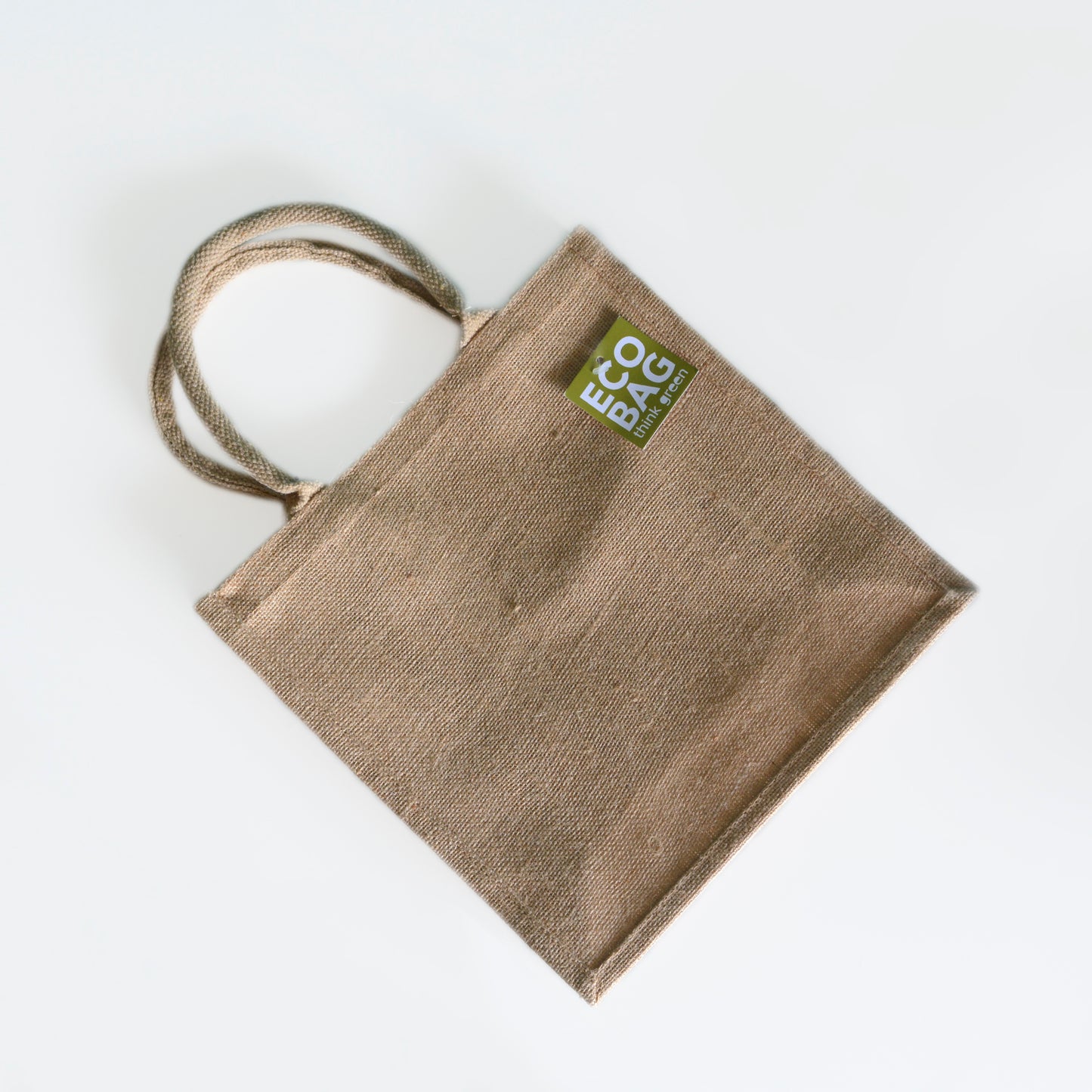 BORSA DI JUTA con manico in cotone