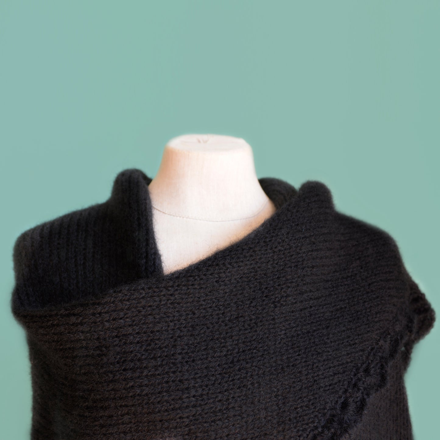 MANTELLA Mohair nero