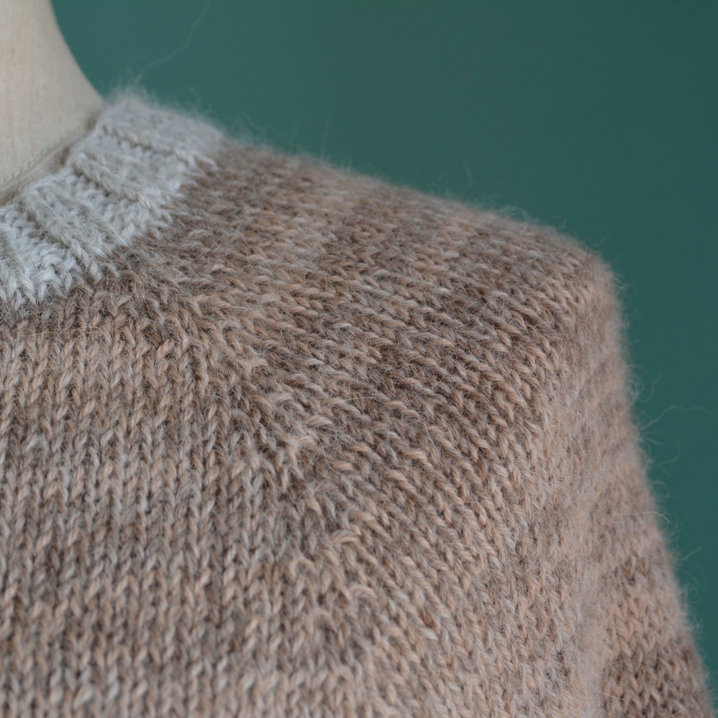MAGLIONE Alpaca sprone beige