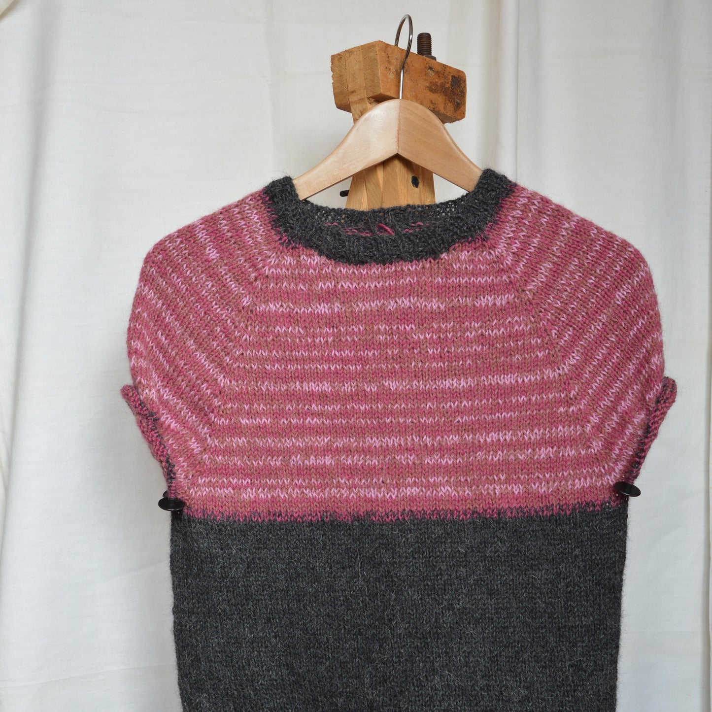 MAGLIONE Alpaca sprone prugna