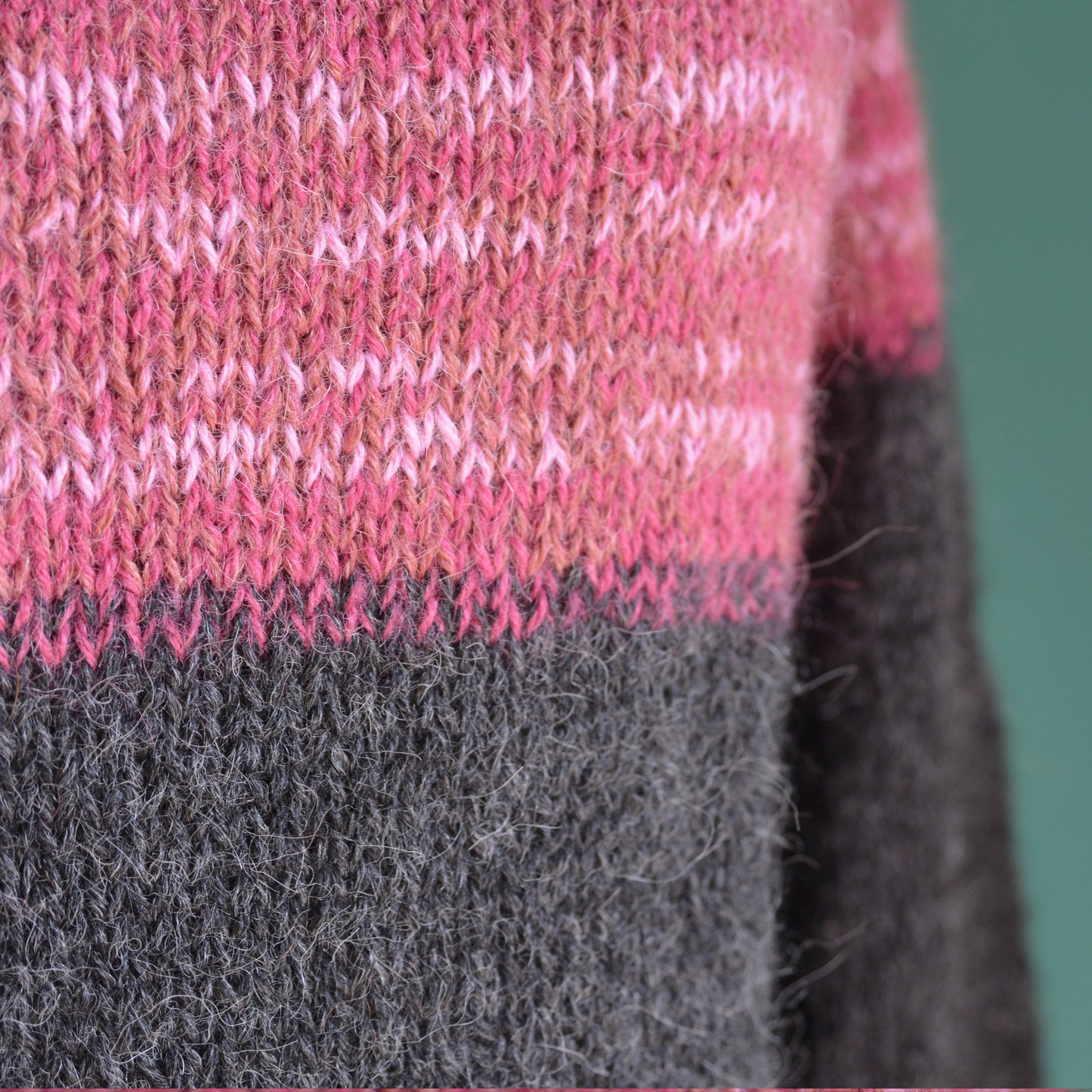 MAGLIONE Alpaca sprone prugna