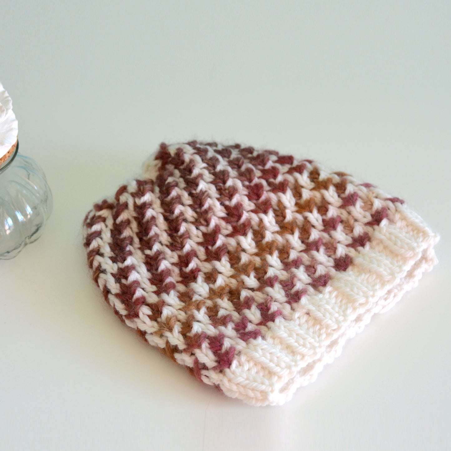 CAPPELLO Merino Fiori di Loto