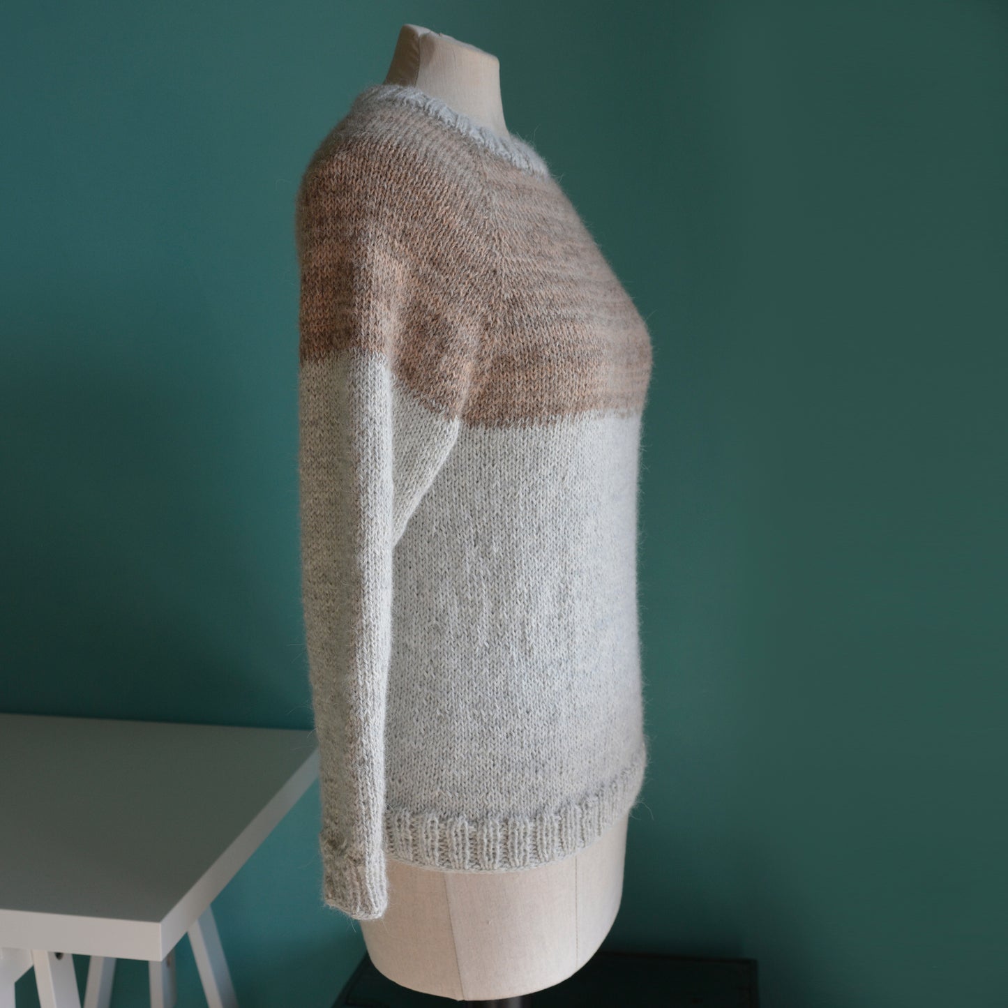MAGLIONE Alpaca sprone beige