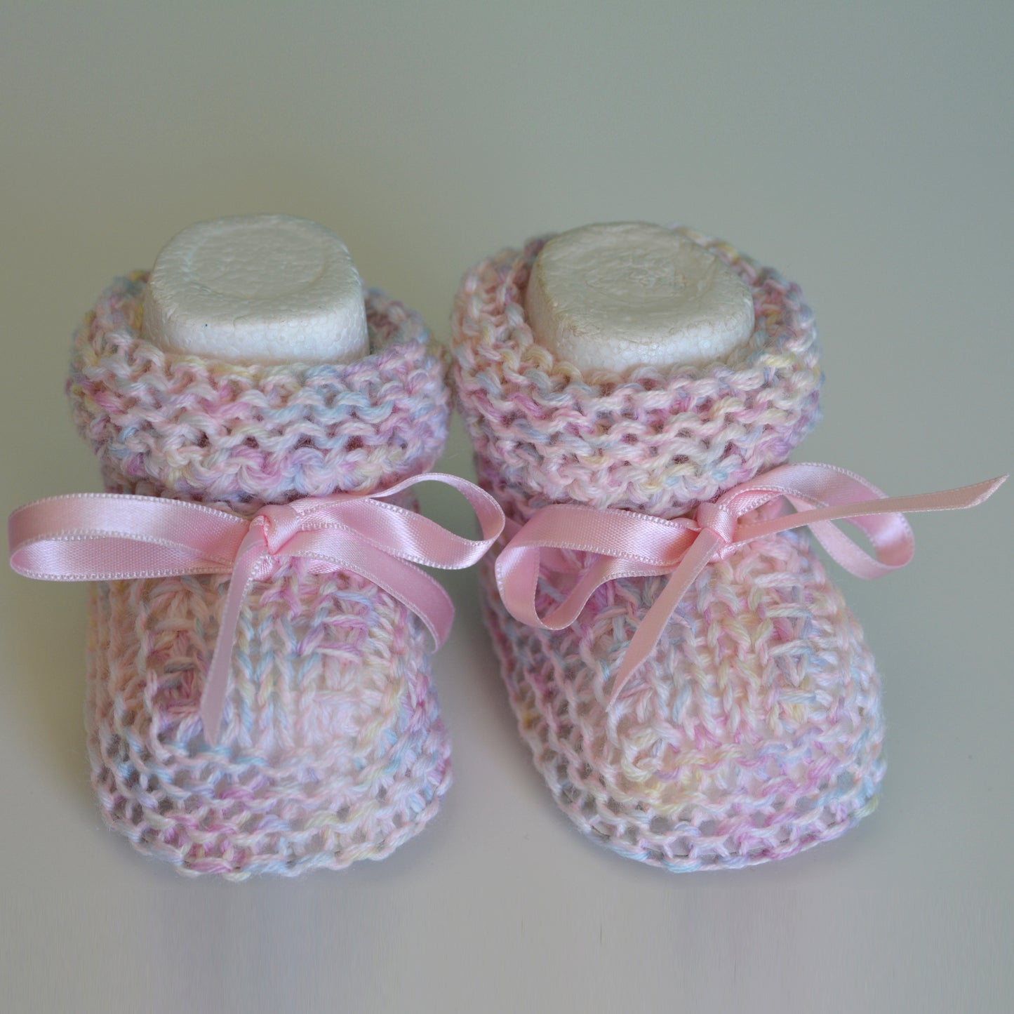 SCARPINE bimba lana rosa