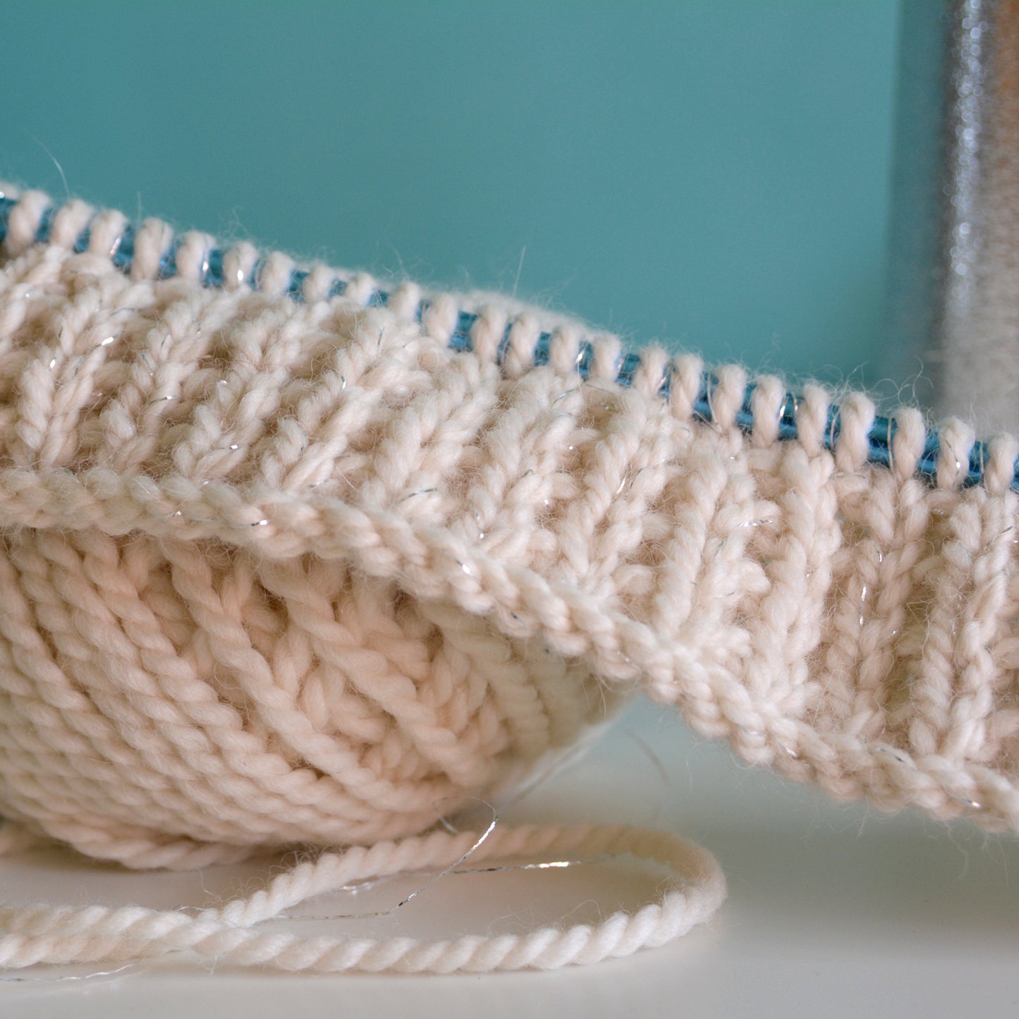 CAPPELLO Alpaca Panna e Lurex