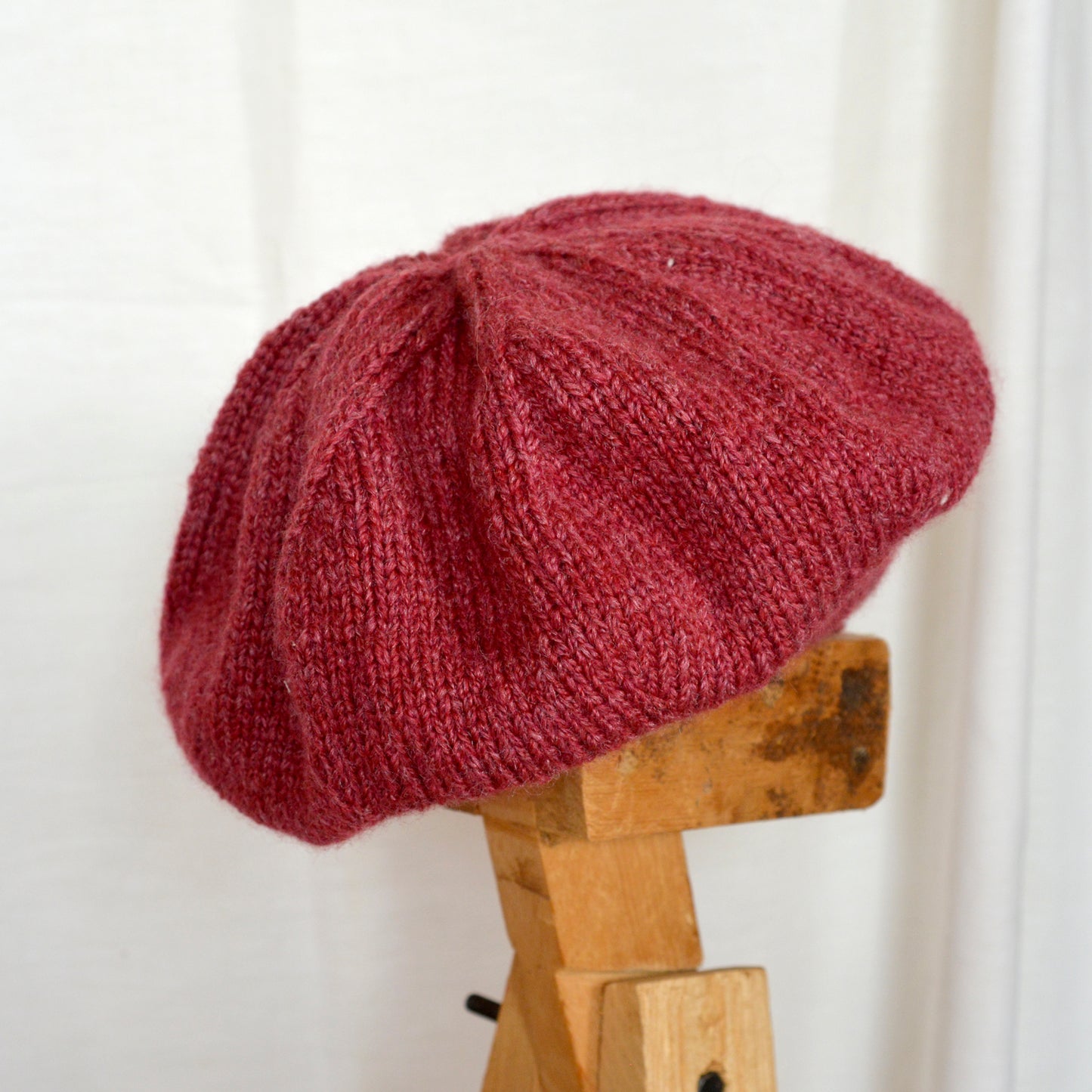 CAPPELLO Basco Cashmere blend Lampone