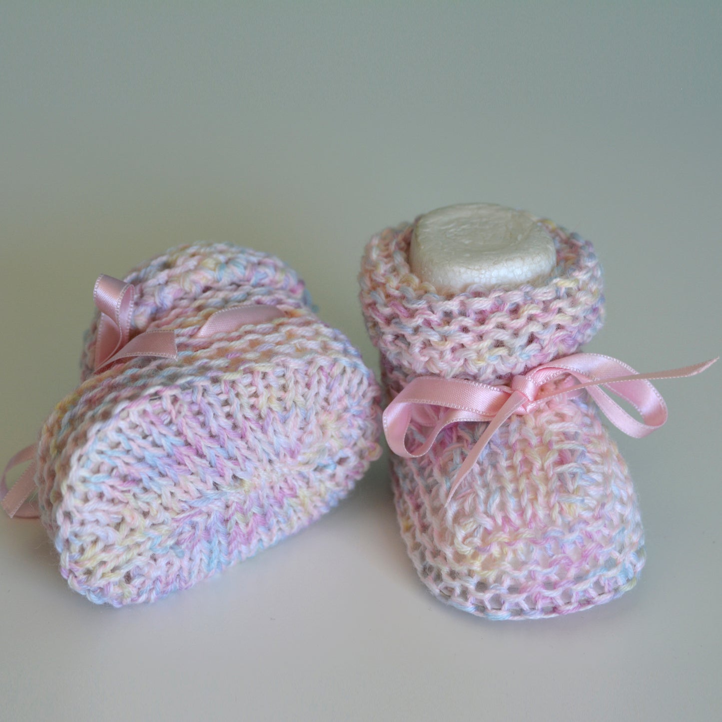 SCARPINE bimba lana rosa