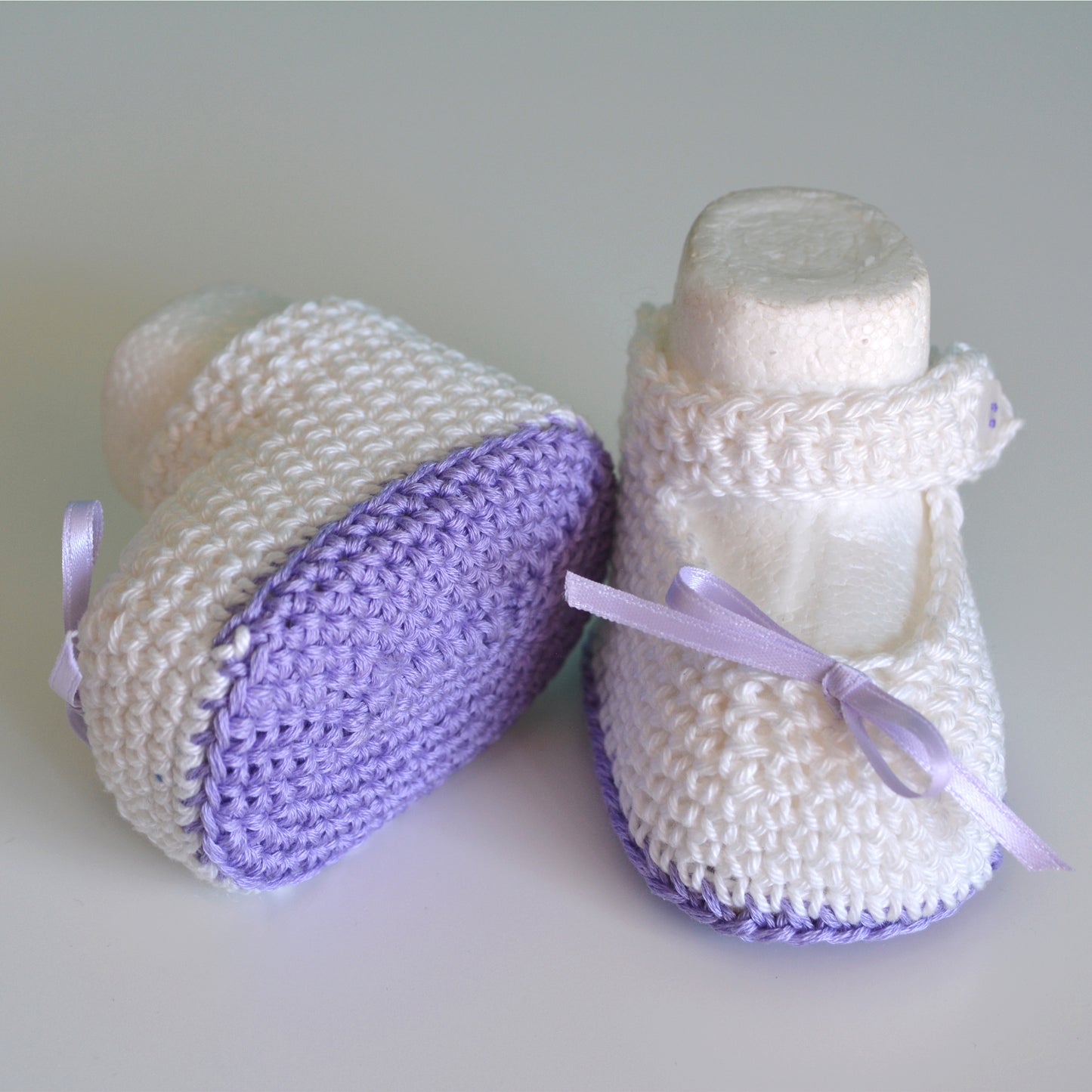 SCARPINE bimba cotone panna