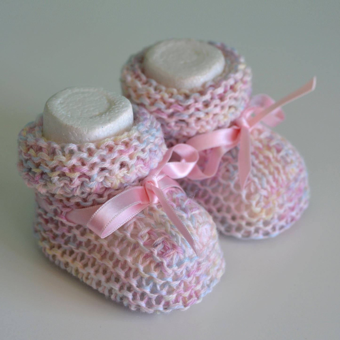SCARPINE bimba lana rosa