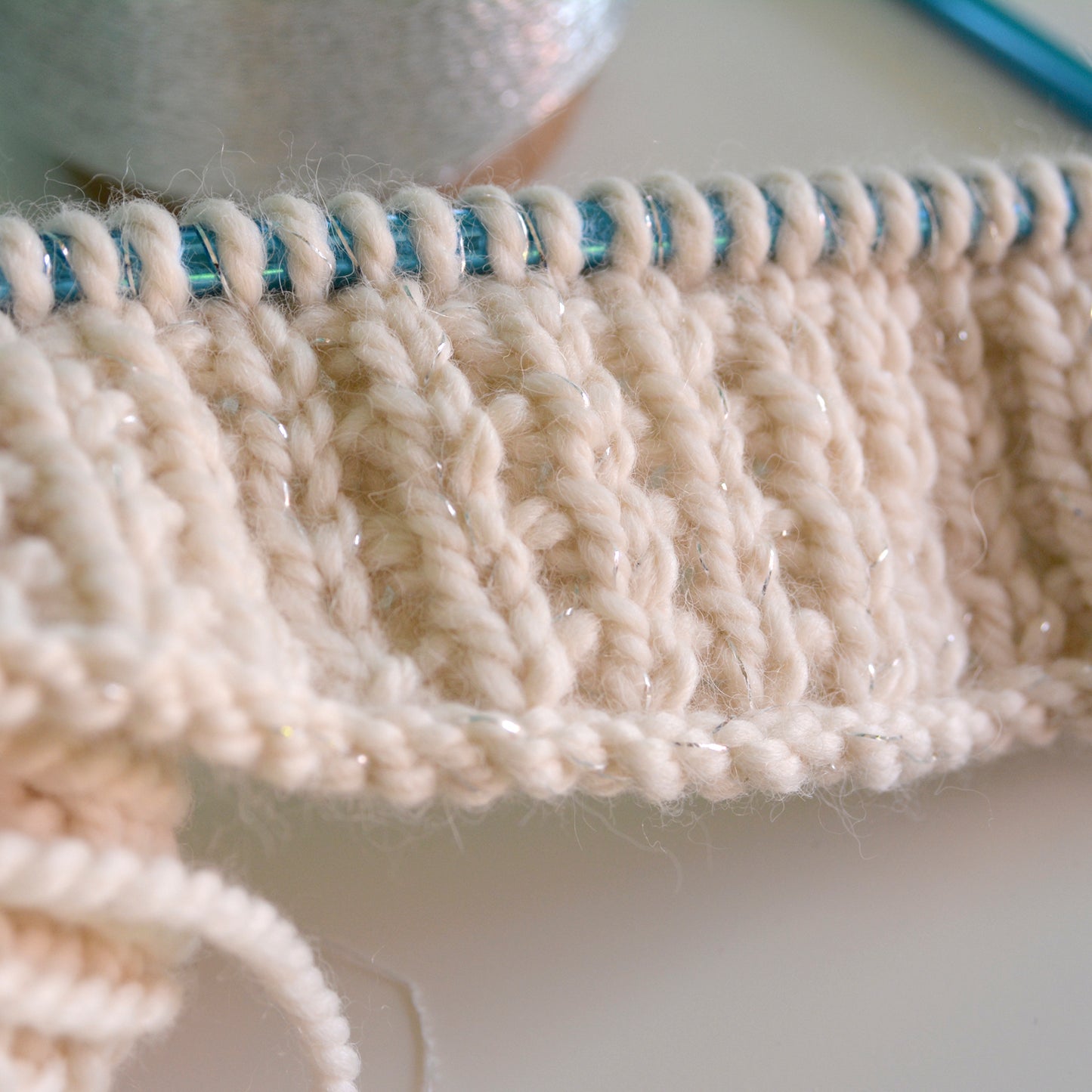 CAPPELLO Alpaca Panna e Lurex