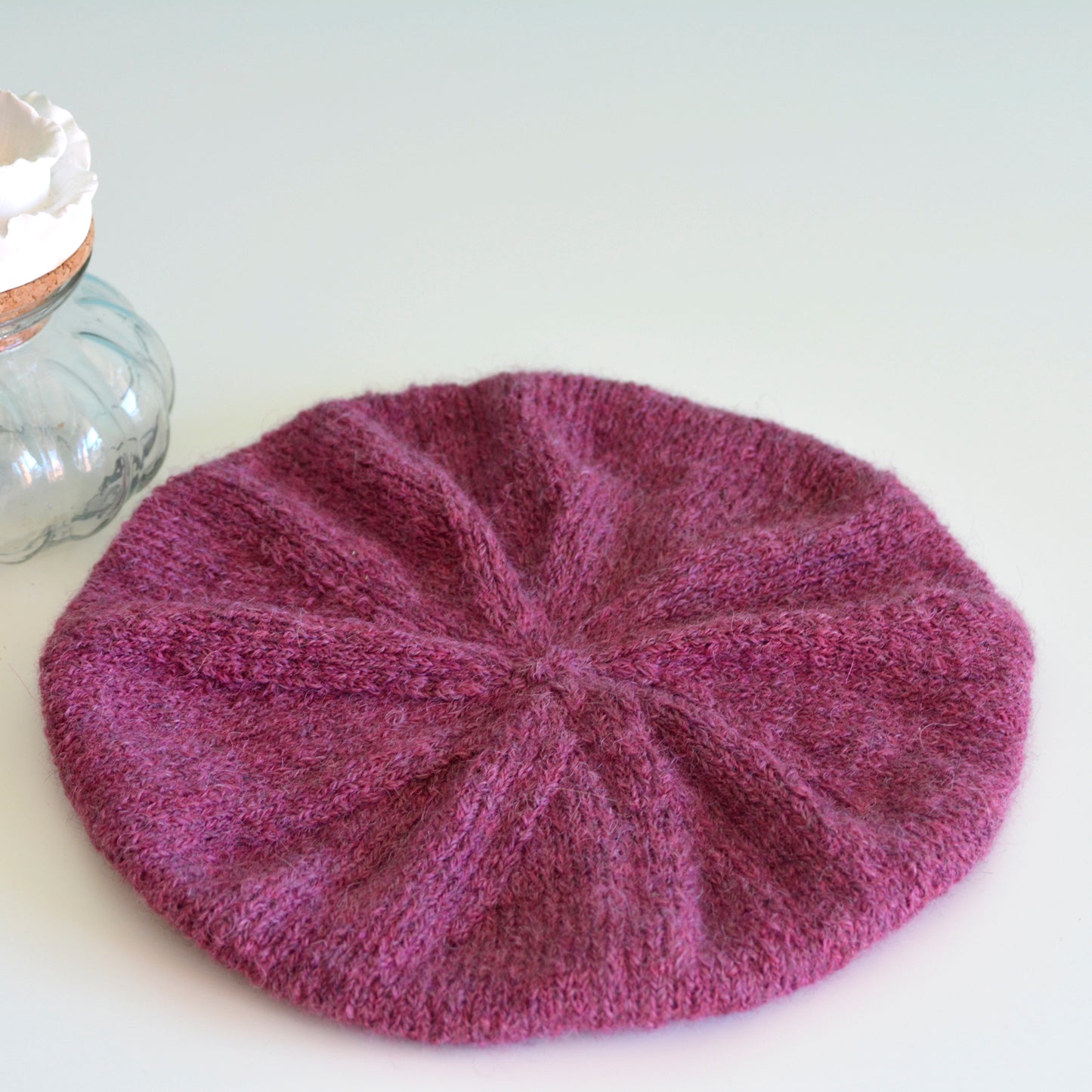 CAPPELLO Basco Cashmere blend Lampone