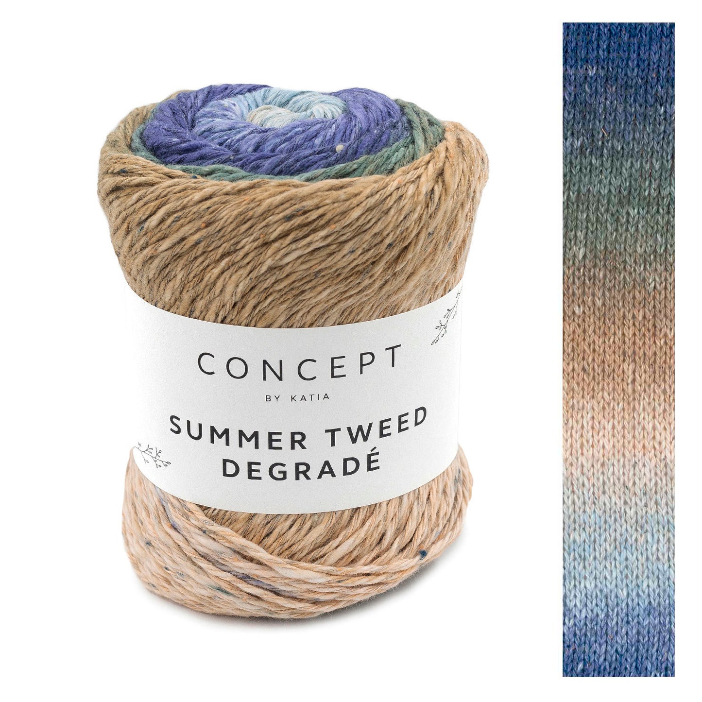 CONCEPT by KATIA Summer Tweed Degradè