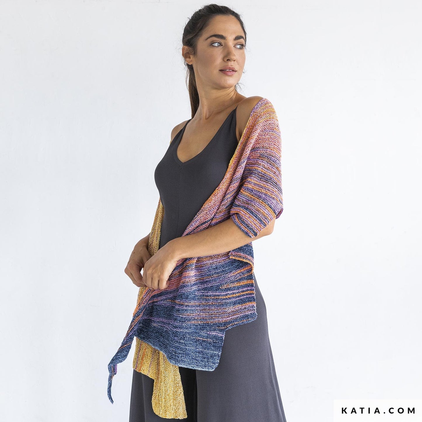 KATIA Palette - Scialle coda di drago