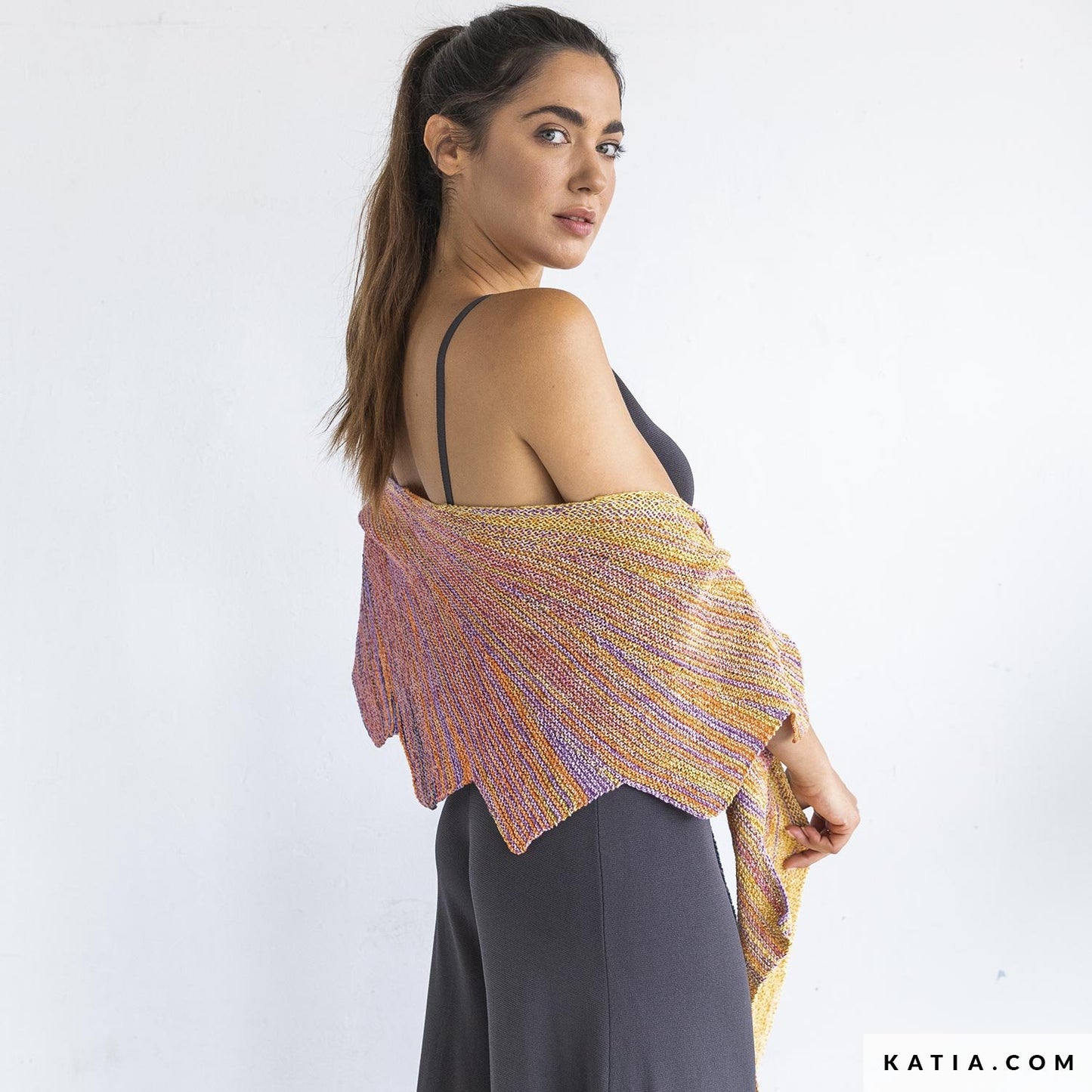 KATIA Palette - Scialle coda di drago