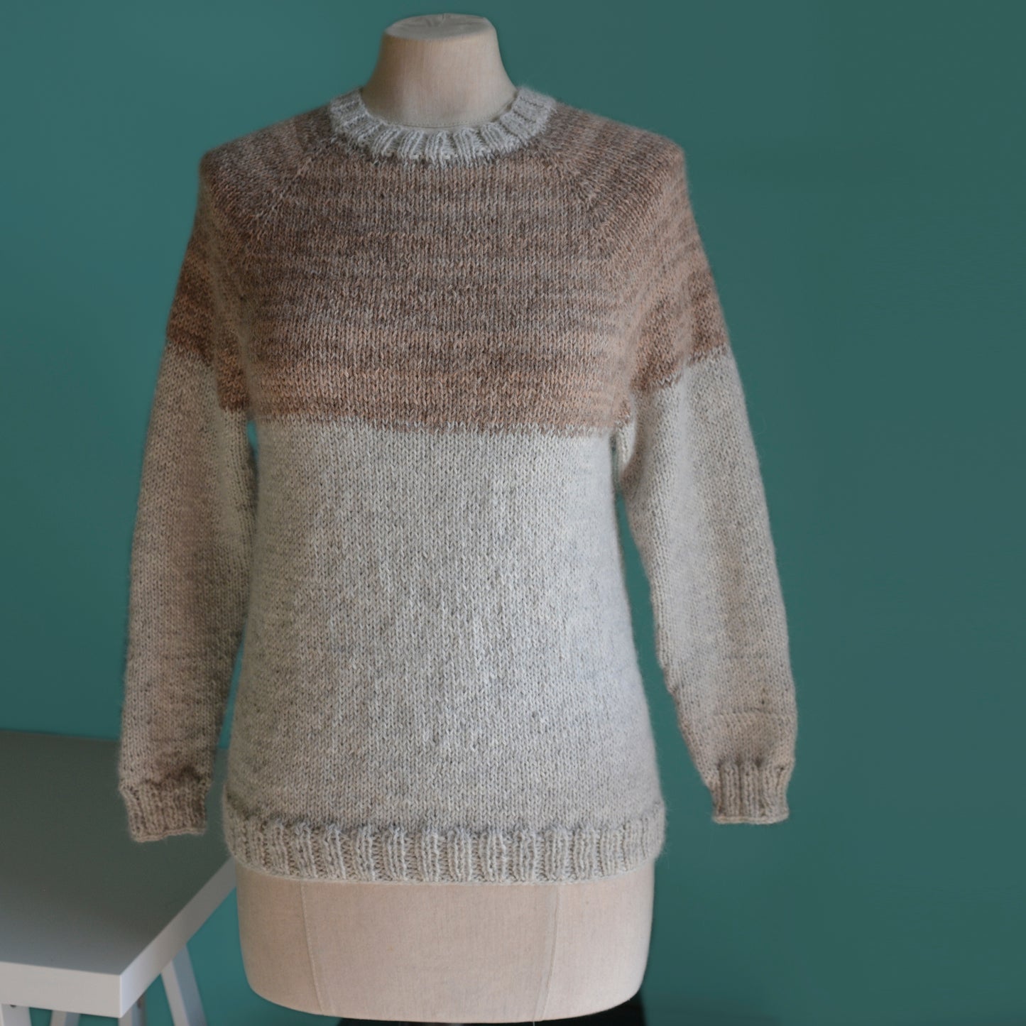 MAGLIONE Alpaca sprone beige